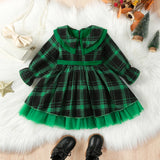 Carol Tartan Christmas Dress