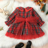 Carol Tartan Christmas Dress