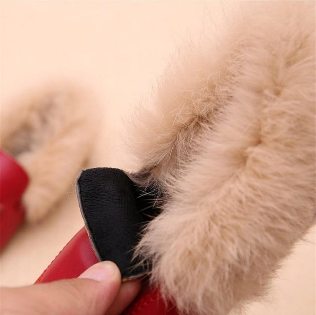 fur loafer