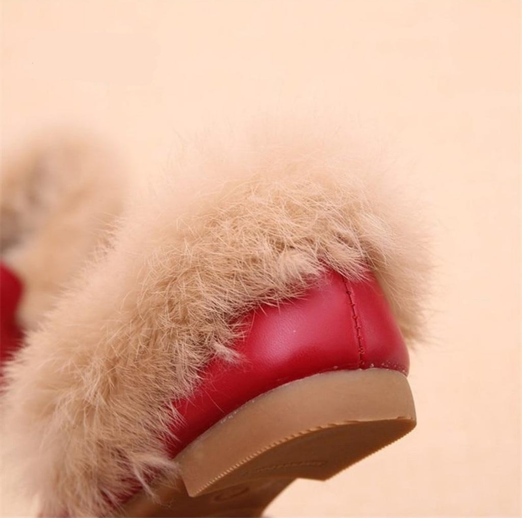 fur loafer