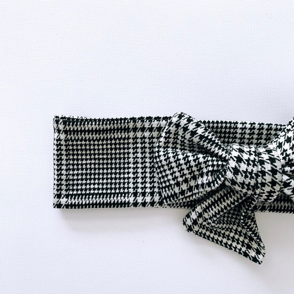 Hip in Houndstooth Headwrap