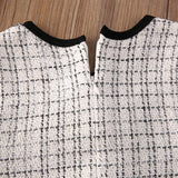 Margo Turtleneck Tweed Dress Set