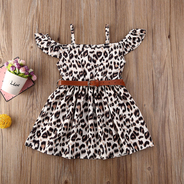Shania Leopard Print Dress