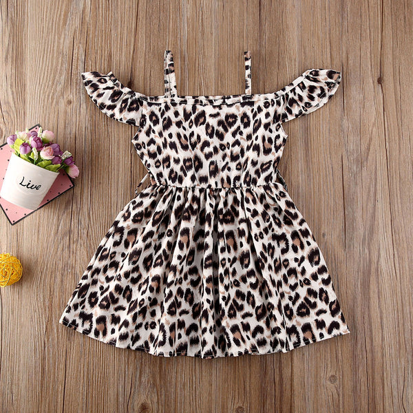 Shania Leopard Print Dress