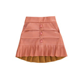 Becca Faux Leather Skirt