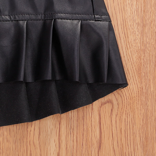 Becca Faux Leather Skirt