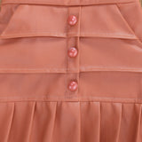 Becca Faux Leather Skirt