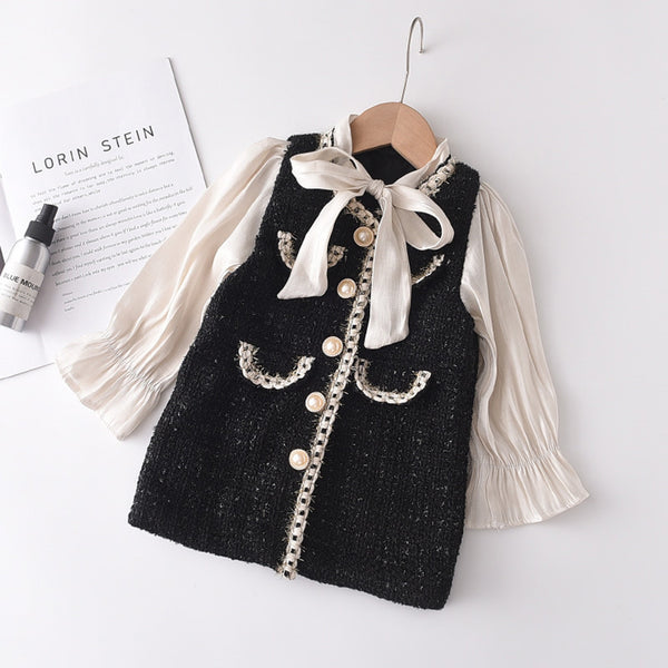 Allegra Luxe Tweed Dress Set