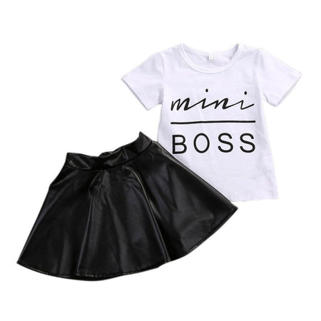 Kara Pleated Skirt Set