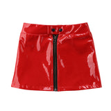 Naomi Faux Leather Skirt
