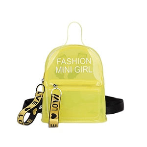 Mini Fashionista Jelly Backpack